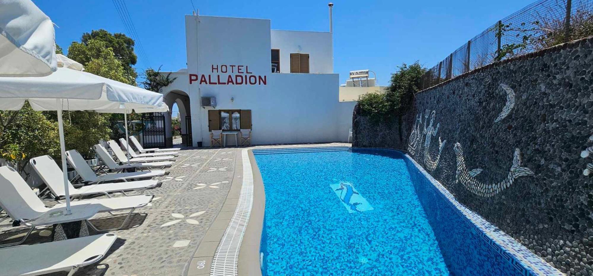 Hotel Palladion Karterados  Esterno foto